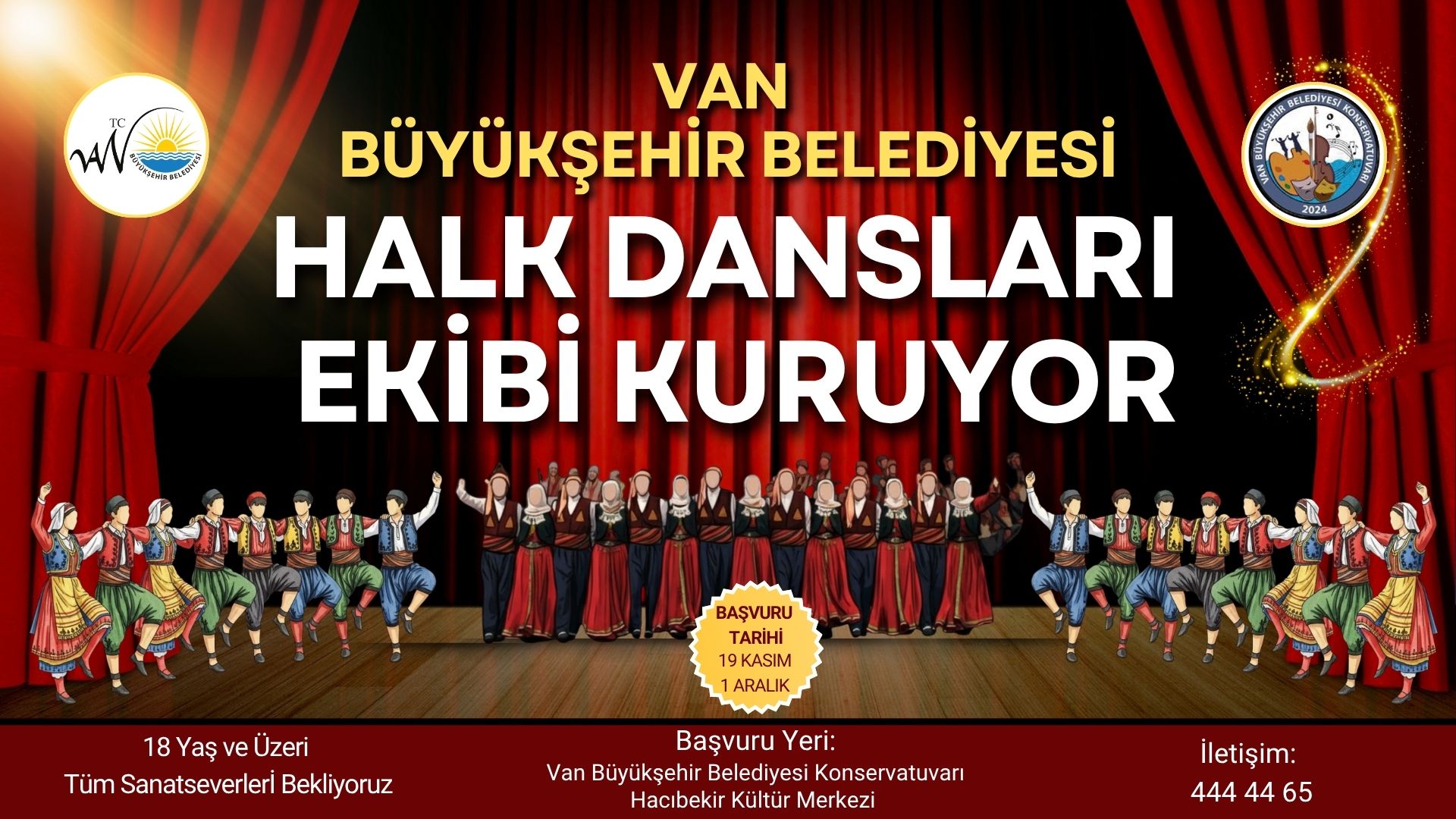 VAN BÜYÜKŞEHİR BELEDİYEMİZ HALK DANSLARI EKİBİ KURUYOR