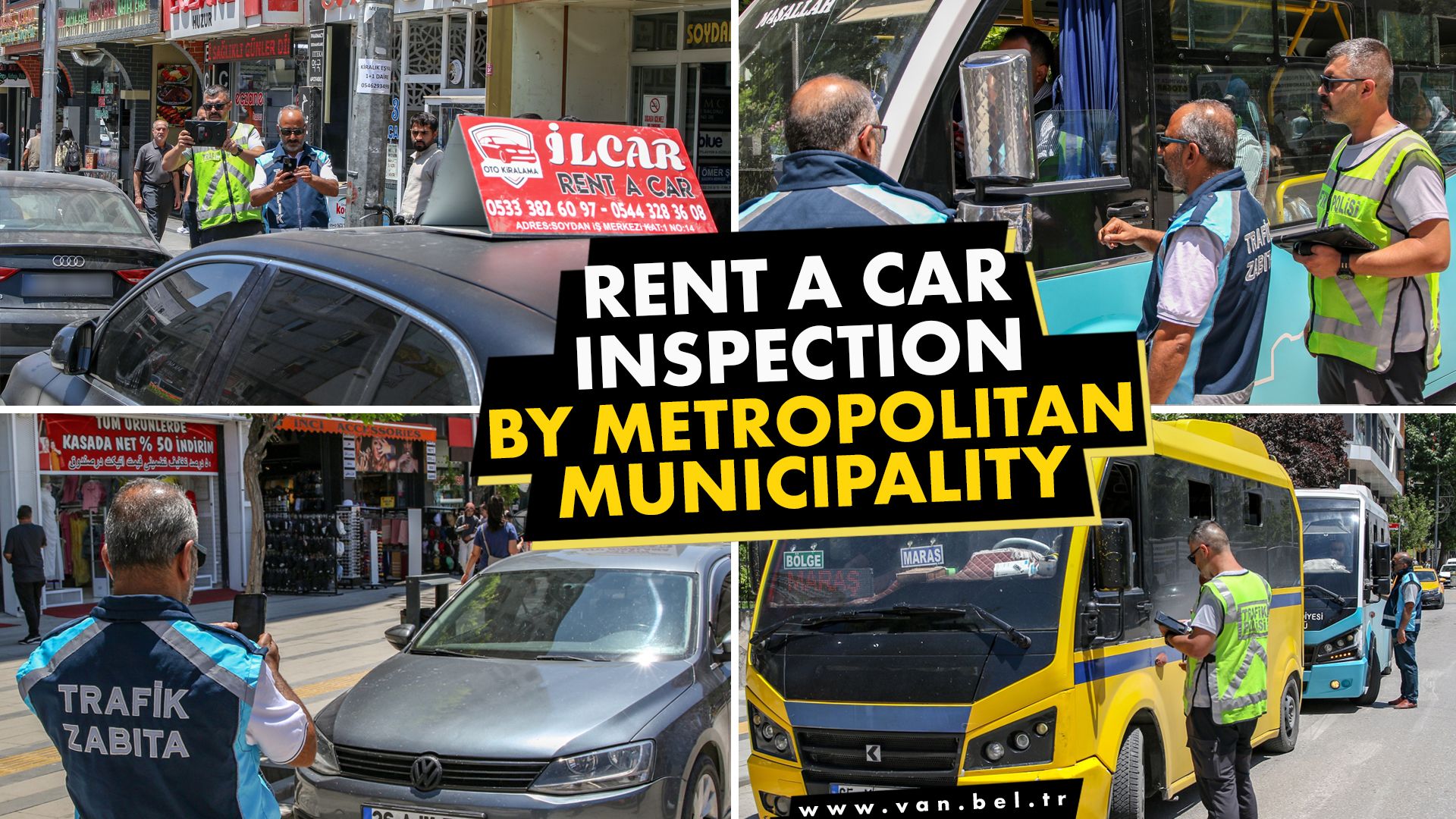 RENT A CAR INSPECTION BY METROPOLITAN MUNICIPALITY