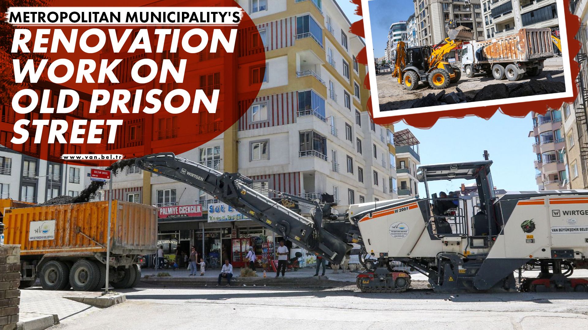 METROPOLITAN MUNICIPALITY'S RENOVATION WORK ON OLD PRISON STREET