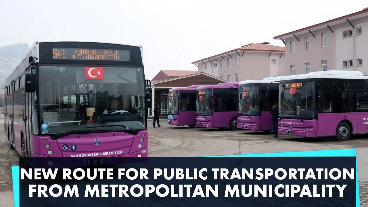 NEW ROUTE FOR PUBLIC TRANSPORTATION FROM METROPOLITAN MUNICIPALITY