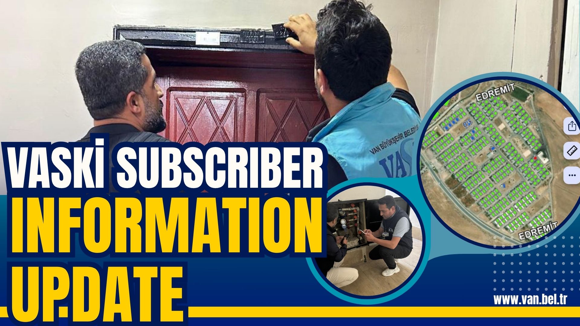 VASKİ SUBSCRIBER INFORMATION UPDATE