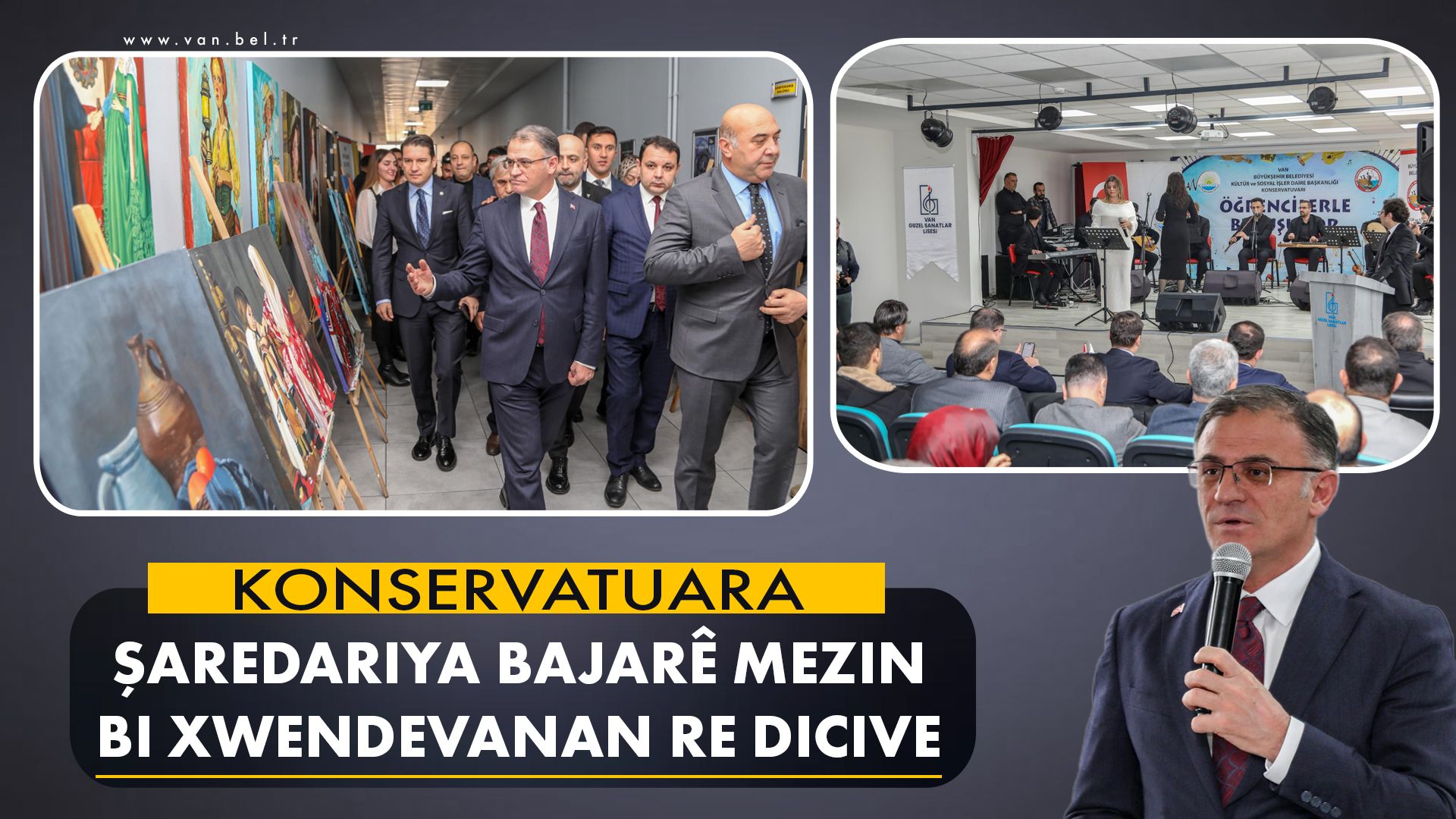 KONSERVATUARA ŞAREDARIYA BAJARÊ MEZIN BI XWENDEVANAN RE DICIVE